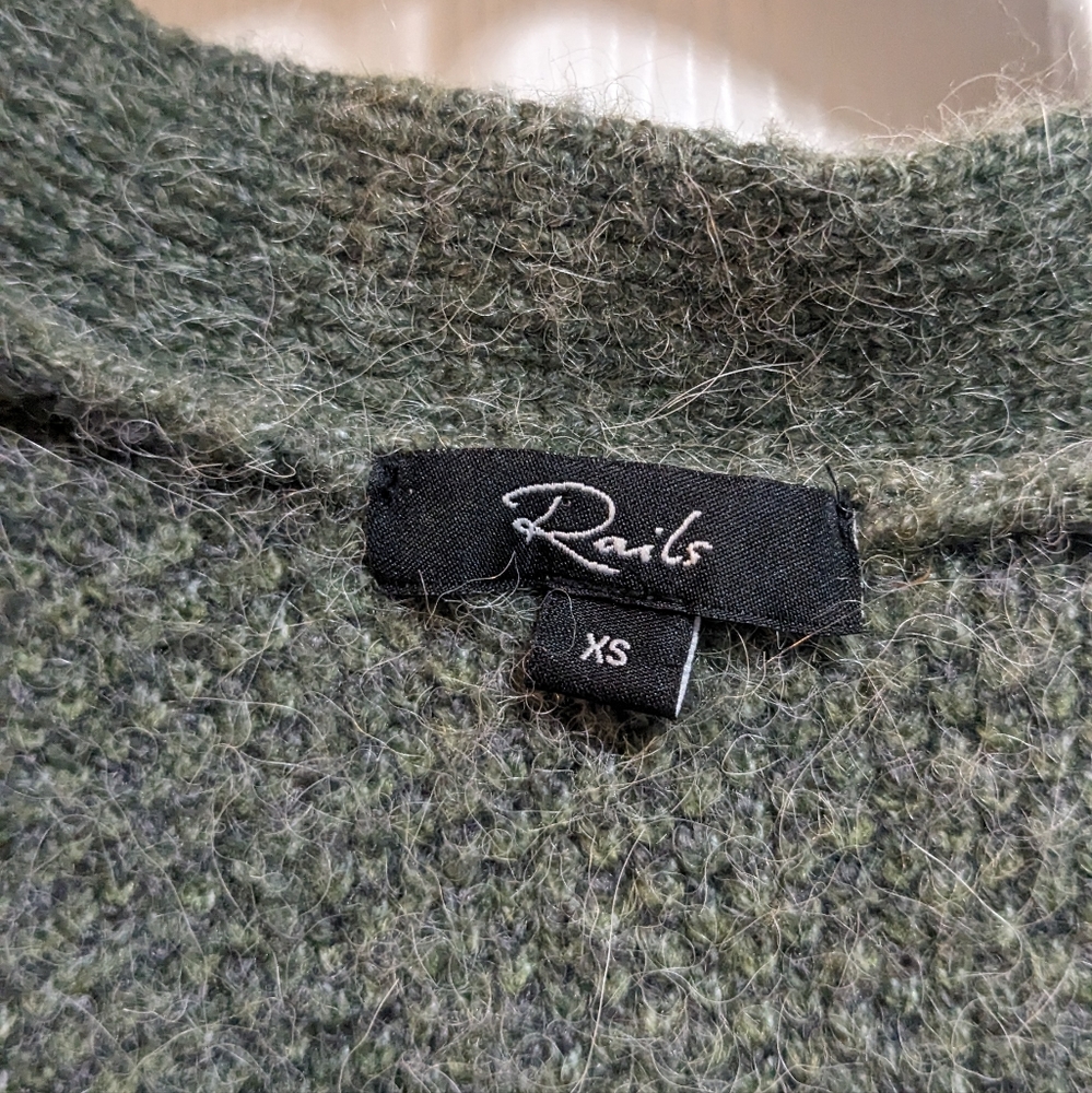 Rails Runi Camo Cardigan Xs - image 3